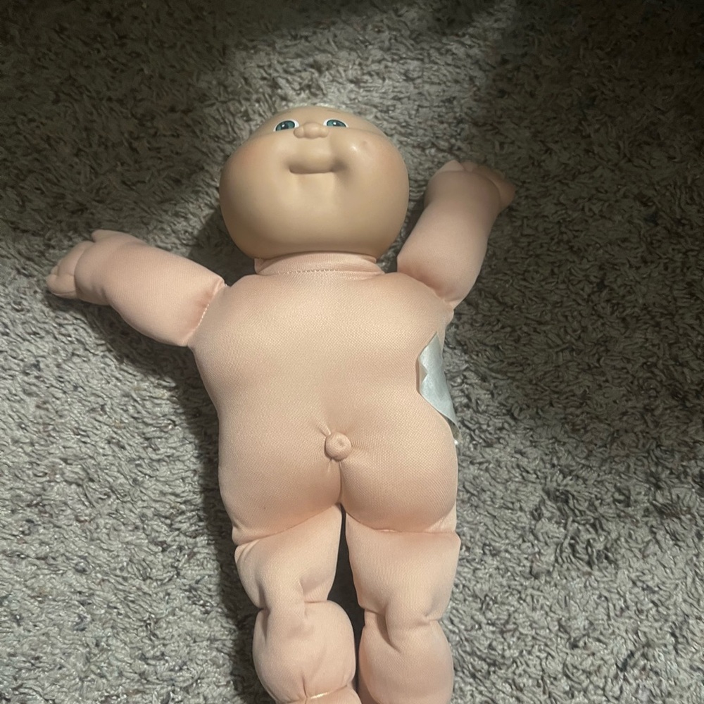 Cabbage Patch Kid- Peach Plush Baby Doll